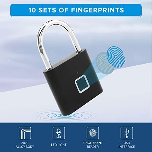 Fingerprint Padlock – Ultimate Security at Your Fingertips