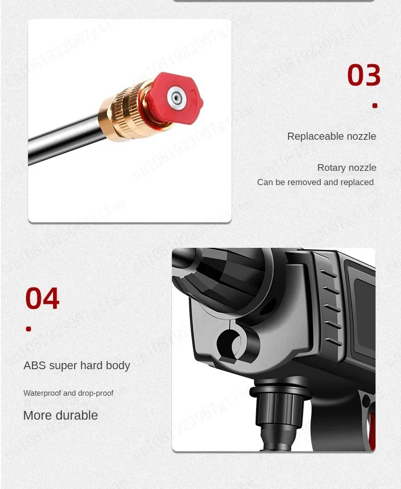 Premium High-Pressure Car Washer β Fast & Easy Car Cleaning at Home