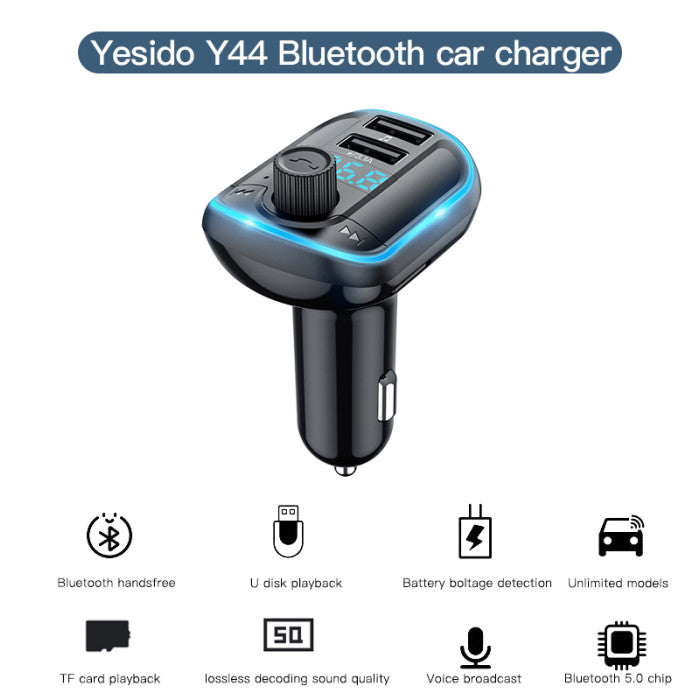 Y44 FM Car Transmitter – Your Ultimate Car Audio Companion