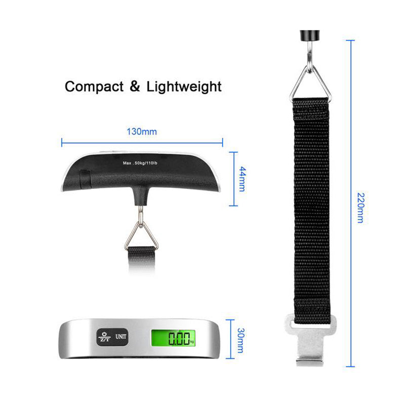 "Digital Luggage Scale – Avoid Extra Airport Fees!"
