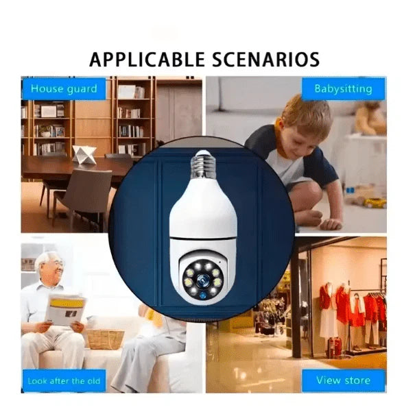 360° WiFi Smart Panorama Camera – Your Full Home Guardian